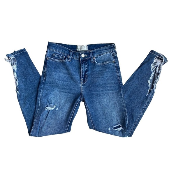 We The Free skinny jeans denim ripped 26 - Picture 1 of 6